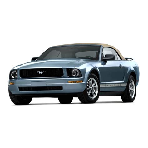 2007 ford mustang owners manual Doc