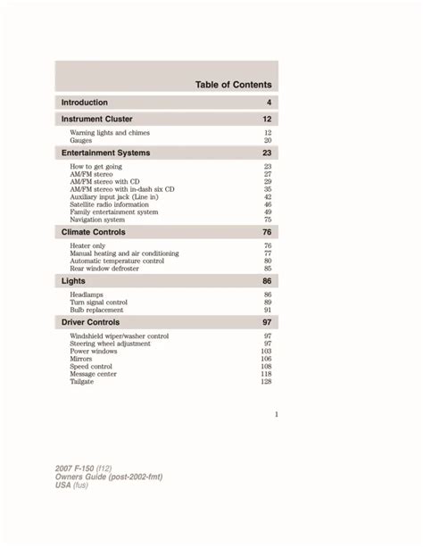 2007 ford truck owner39s manual PDF