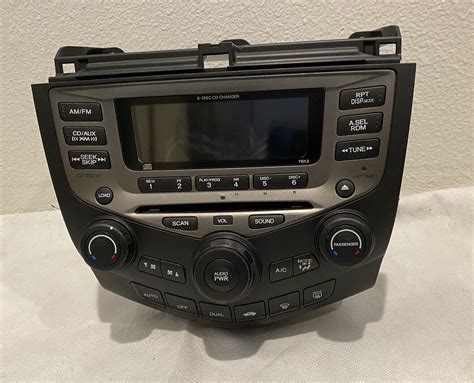 2007 honda accord cd player problems Reader