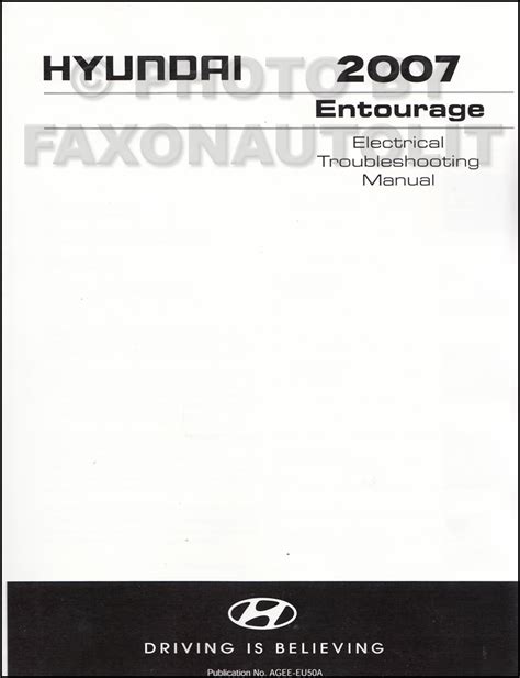 2007 hyundia entourage manual PDF