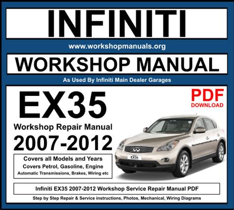 2007 infiniti service and maintenance guide PDF