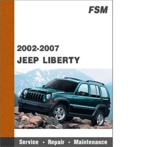 2007 jeep liberty sport service manual Doc