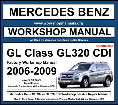 2007 mercedes gl320 cdi repair manual Doc