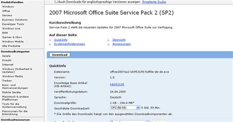 2007 microsoft office system service pack 2 sp2 pdf PDF