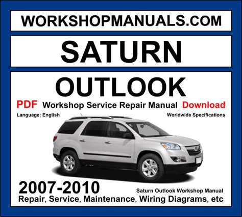 2007 saturn outlook ebooks manual Kindle Editon