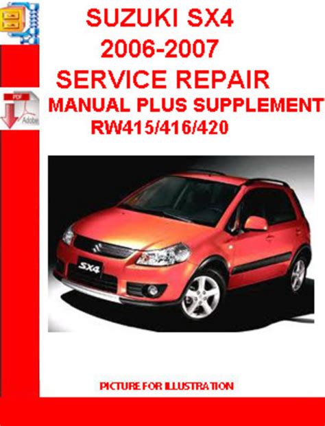 2007 sx4 service manual pdf PDF