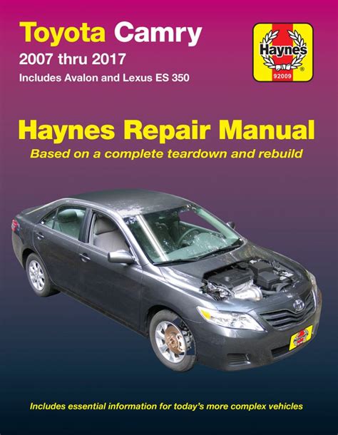 2007 toyota camry manual book guide Kindle Editon