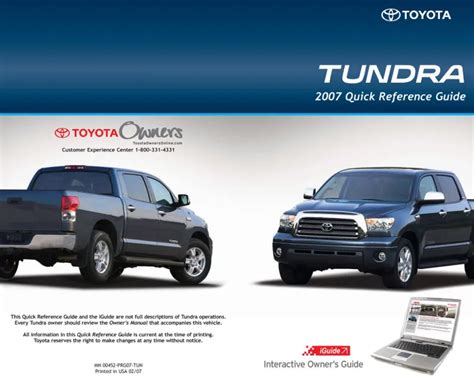 2007 toyota tundra manual Epub