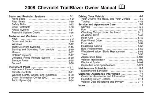 2007 trailblazer owners manual Epub