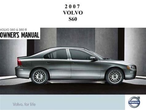 2007 volvo s60 manual Epub