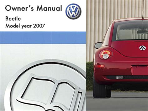 2007 vw new beetle owners manual Doc