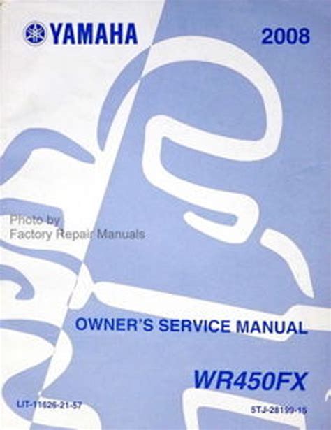 2007 wr450f owners manual Doc