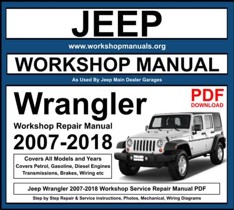 2007 wrangler repair manual Doc