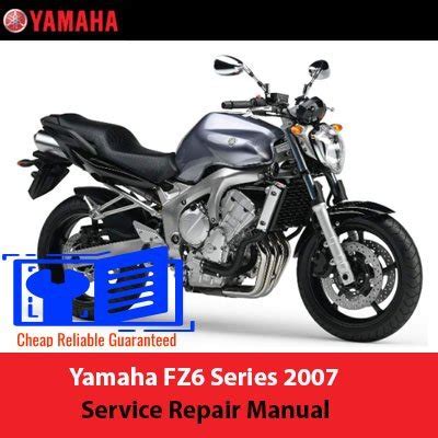 2007 yamaha fz6 manual Epub