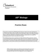 2008 Ap Biology Practice Exam Answers PDF