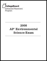 2008 Ap Environmental Science Released Exam Answers PDF