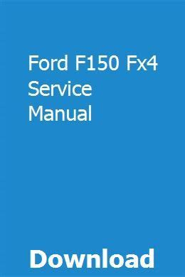 2008 F150 FX4 OWNERS MANUAL Ebook PDF