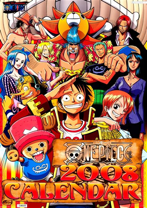 2008 One Piece Calendar In Japanese Doc