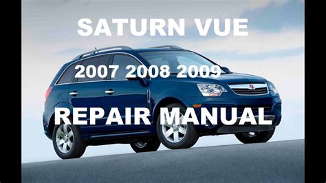 2008 Saturn Vue Repair Manual Ebook PDF