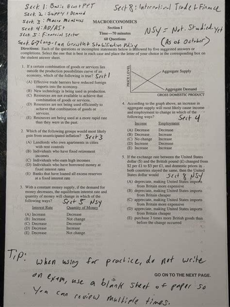 2008 ap macro mcqs