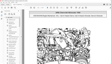 2008 chevy silverado 1500 service repair manual pdf PDF