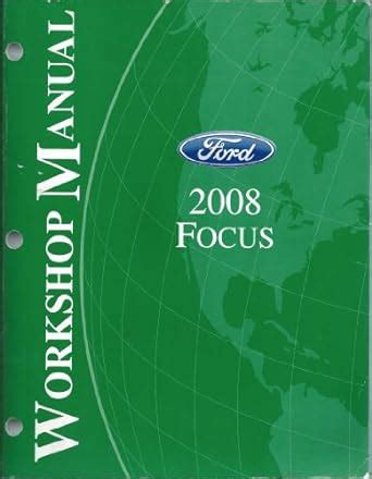 2008 ford focus workshop manual PDF