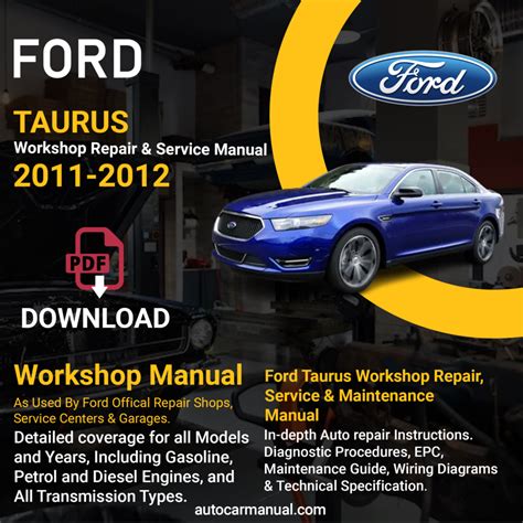 2008 ford taurus repair manual download Ebook PDF