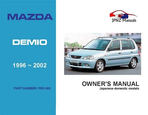 2008 mazda demio owners manual in english Doc