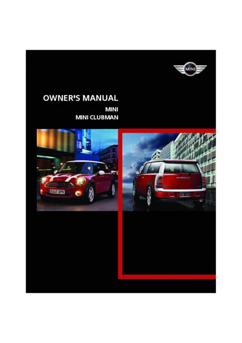 2008 mini cooper owners manual Epub