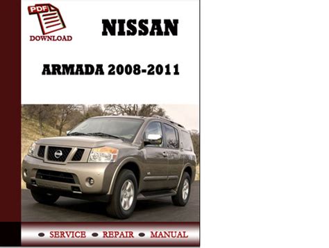 2008 nissan armada repair manual Reader