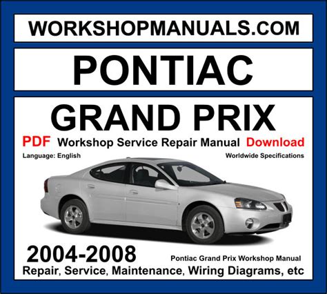 2008 pontiac grand prix service manual Doc