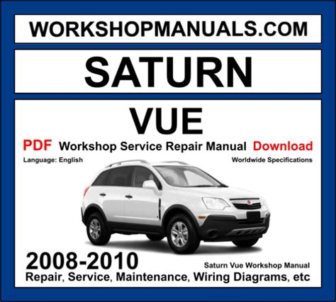 2008 saturn vue repair guide Reader