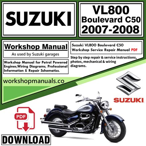 2008 suzuki c50 owners manual PDF