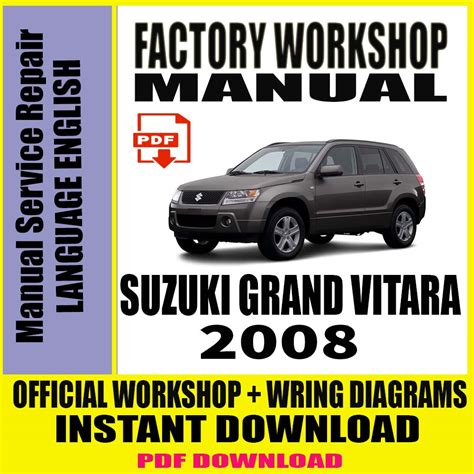 2008 suzuki gr vitara repair manual Doc