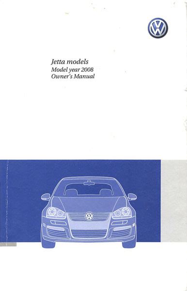 2008 volkswagen jetta wolfsburg owners manual Reader