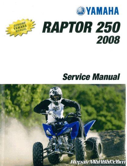 2008 yamaha raptor 80 atv repair service manual Kindle Editon