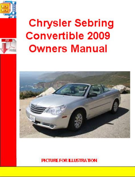 2009 Chrysler Sebring Sedan Owners Manual Ebook Kindle Editon