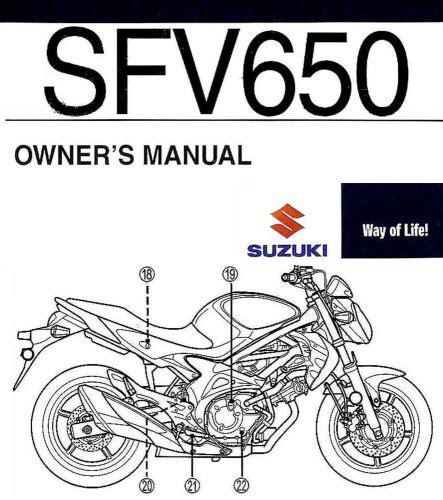 2009 SUZUKI GLADIUS OWNERS MANUAL Ebook PDF