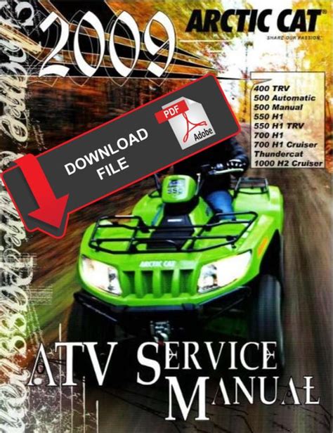 2009 arctic cat 1000 h2 efi manual pdf Reader