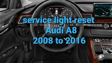 2009 audi a8 service light reset PDF