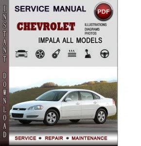 2009 chevrolet impala repair manual Kindle Editon