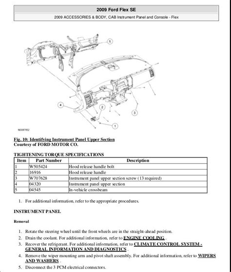 2009 ford flex maintenance schedule Doc