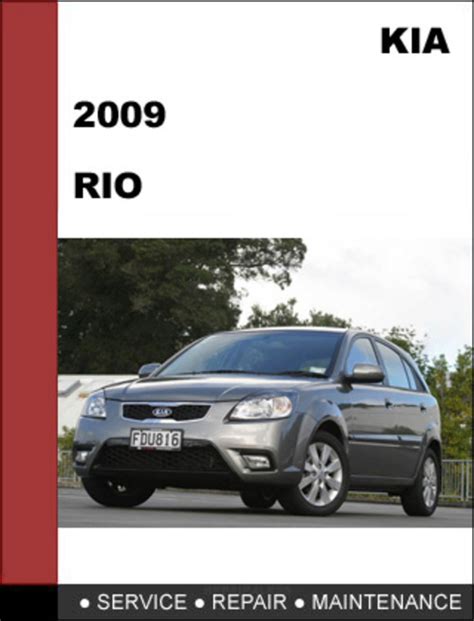 2009 kia rio repair manual Kindle Editon