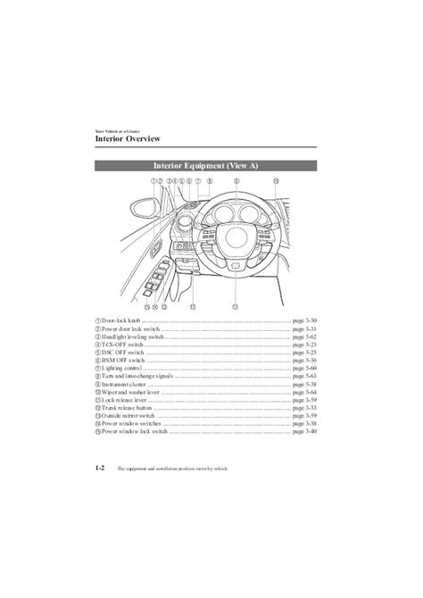 2009 mazda 6 owners manual Doc