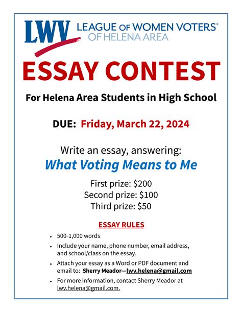 2009 student essay contest Reader