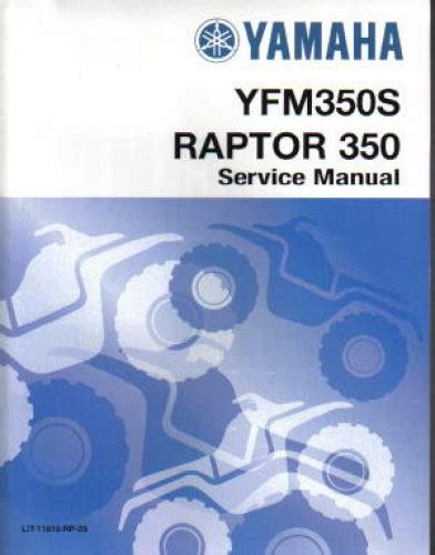2009 yamaha raptor 350 service manual Epub