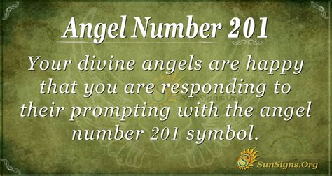 201 angel number