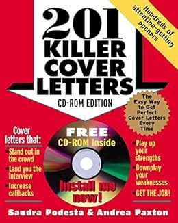 201 killer cover letters cd rom edition PDF
