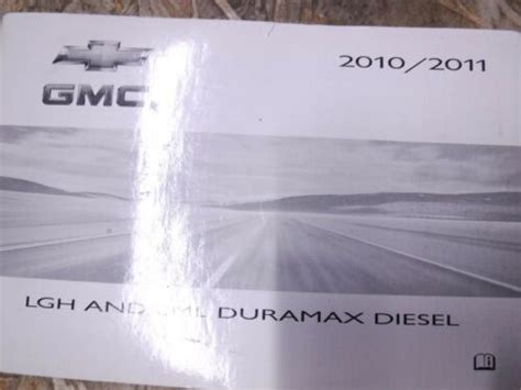 2010 DURAMAX DIESEL OWNERS MANUAL Ebook Doc