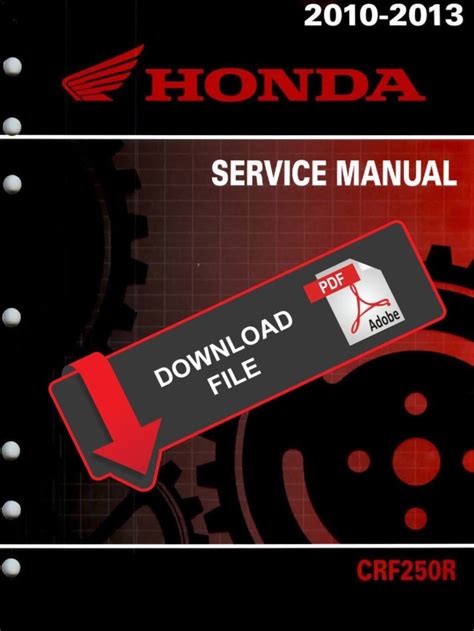 2010 HONDA CRF250R OWNERS MANUAL Ebook Kindle Editon